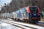 Eastbound "Empire Builder" comes down Short Line Hill